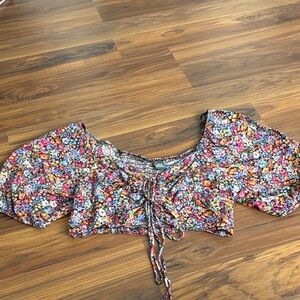 Wild Fable Multicolor Floral Blouse